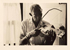 Old Black Man Playing Cigar Box Fiddle